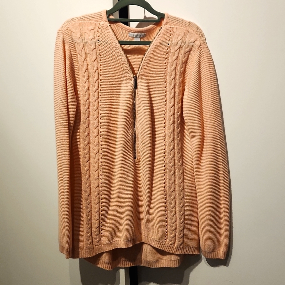 New York and Company Large Pink Sweater